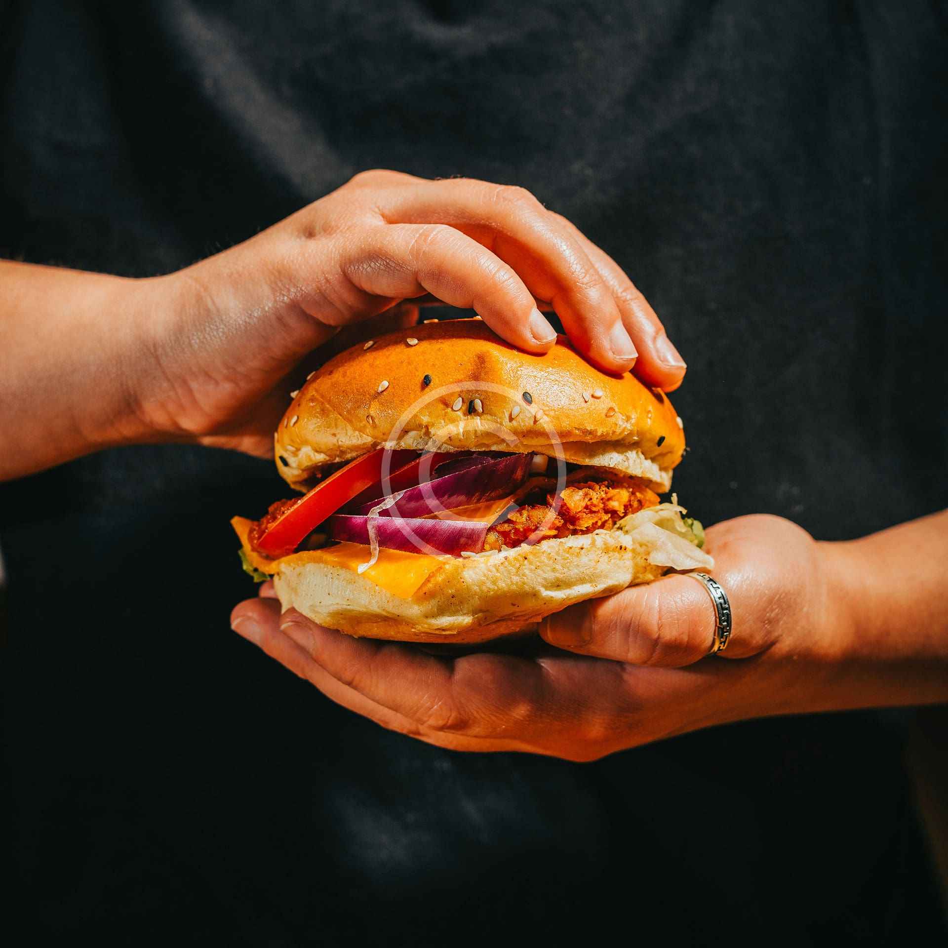 Classic cheeseburger combo